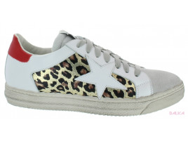 BUP1763 blanc-léopard